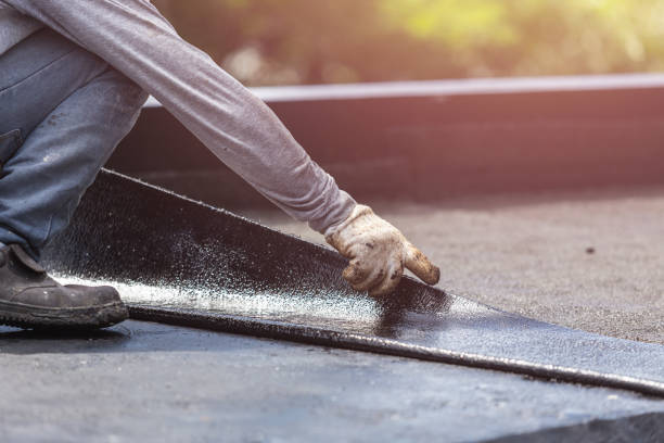 Professional Basement Waterproofing technician working in Allred, TN